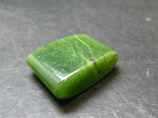 Nephrite Jade 1.2" Pendant From Canada (Metal Free) - 15.46 Grams