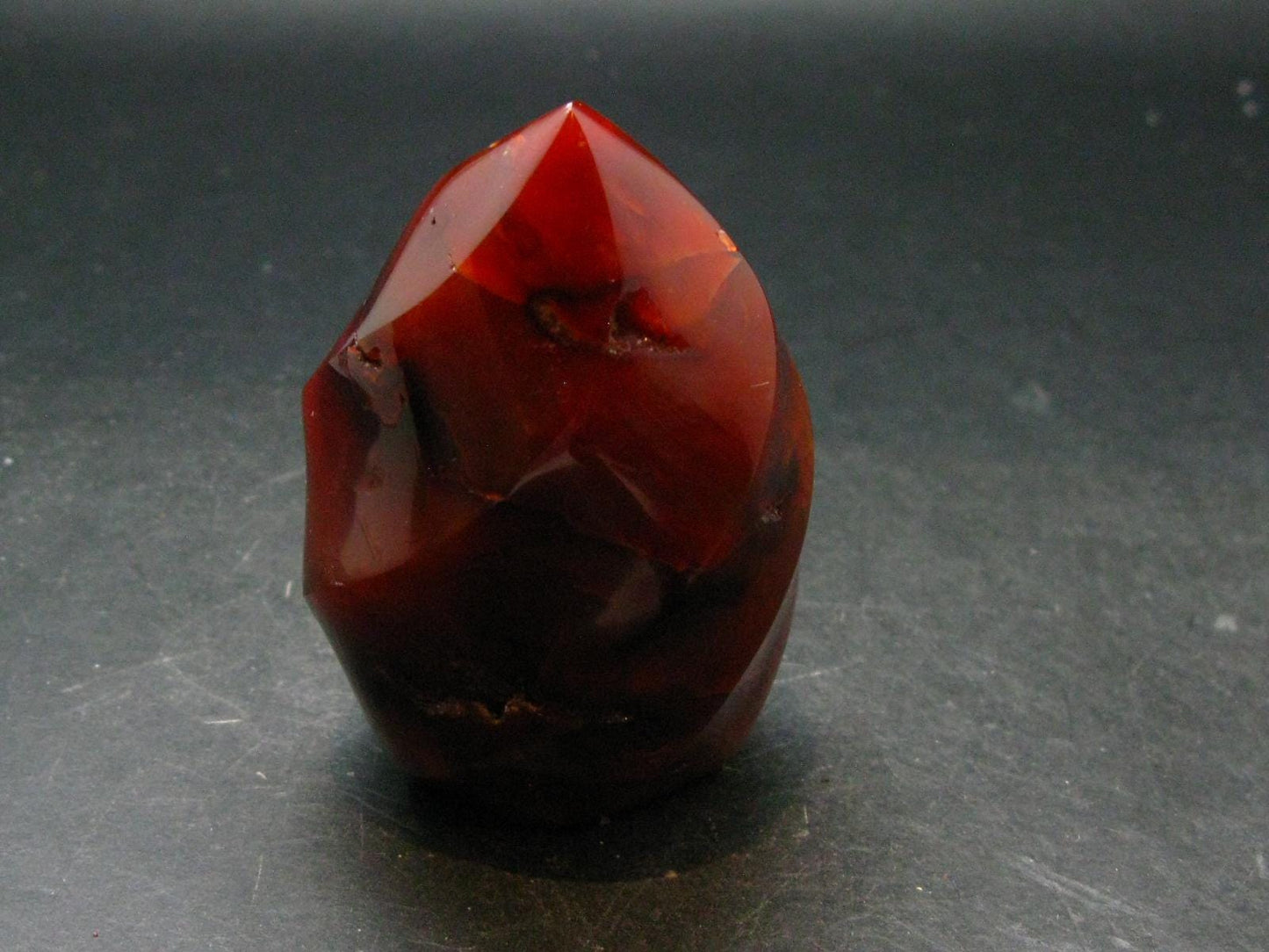 Carnelian Agate Obelisk From Madagascar - 3.1"