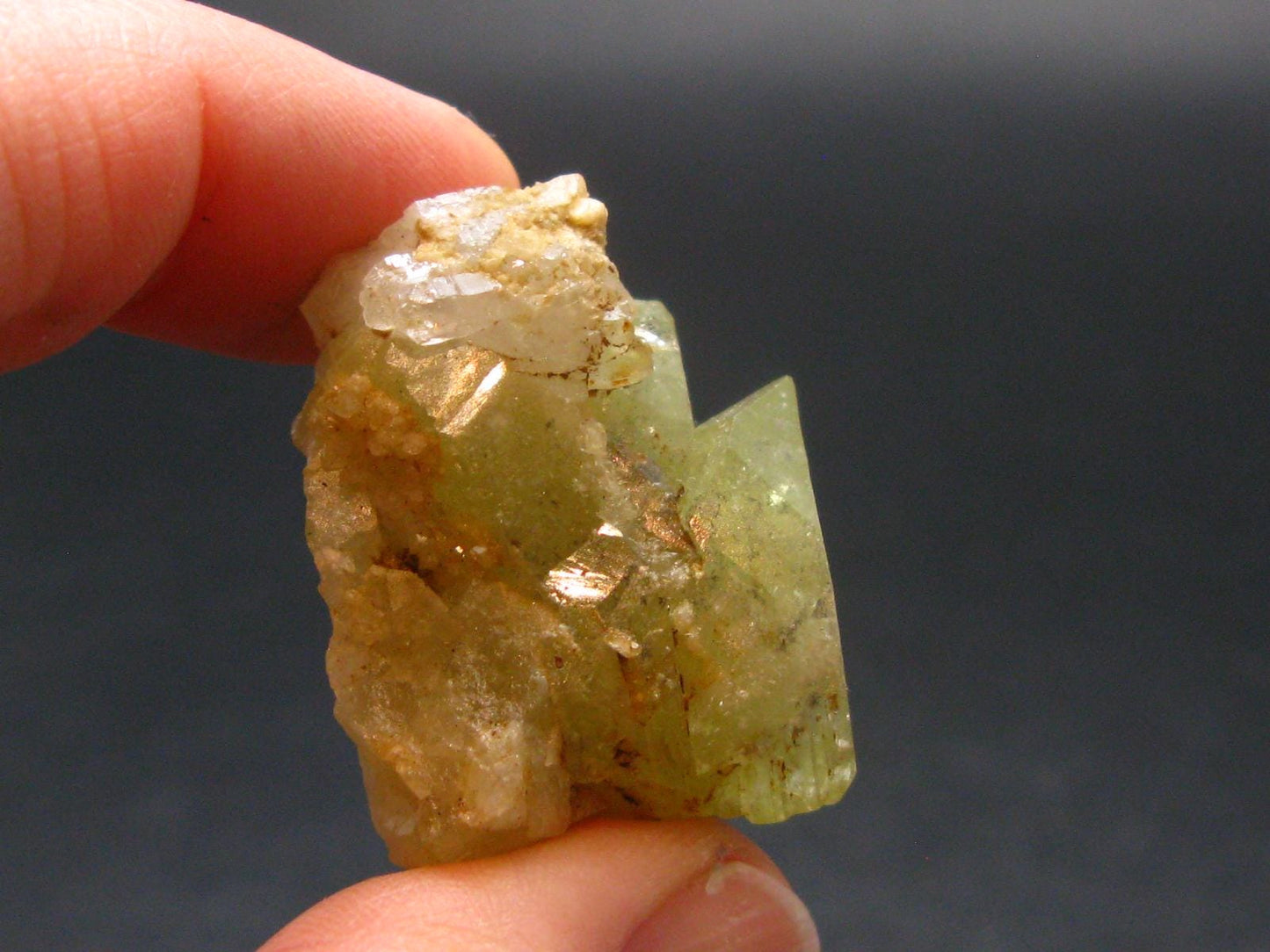 Brazilianite Crystal From Brazil - 1.2" - 17.64 Grams