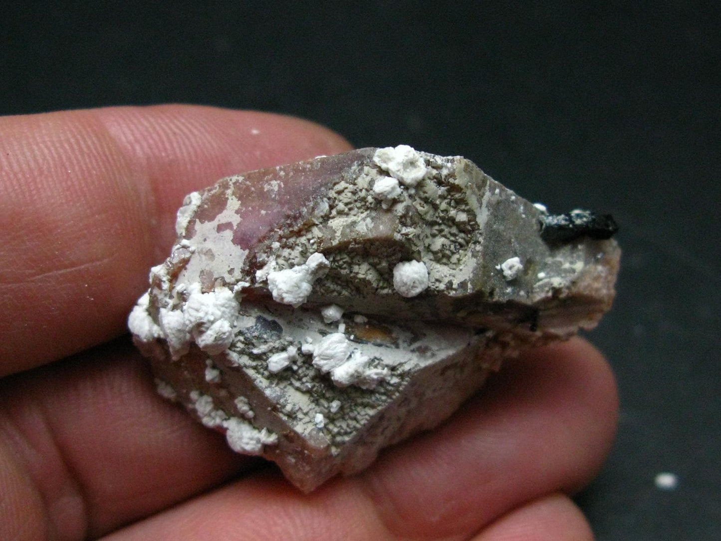 Rare Rhodochrosite crystal from Canada - 1.7"