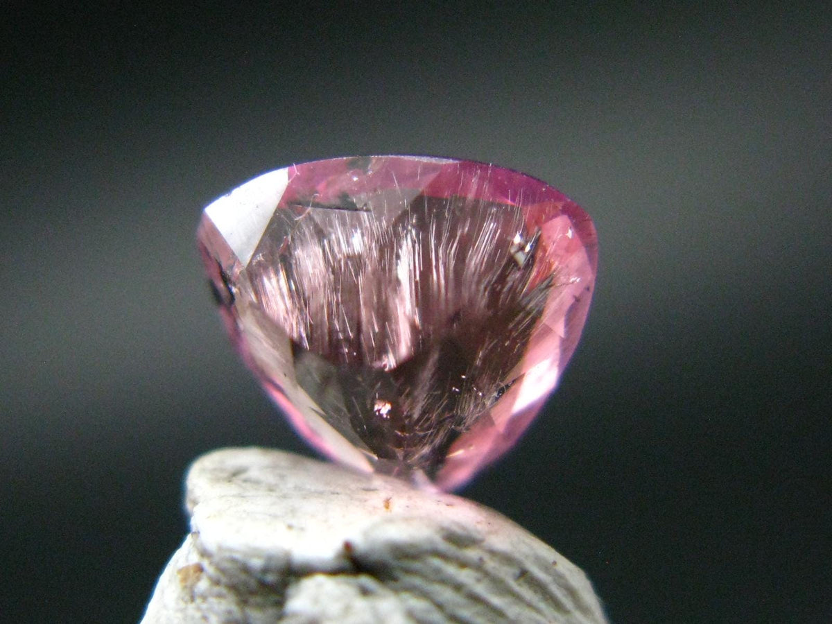 Rare Large Pezzottaite Pink Beryl Cut Facetted Gem from Madagascar - 1.05 Carats