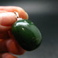 Nephrite Jade Cabochon Pendant From Canada - 1.2" - 6.88 Grams