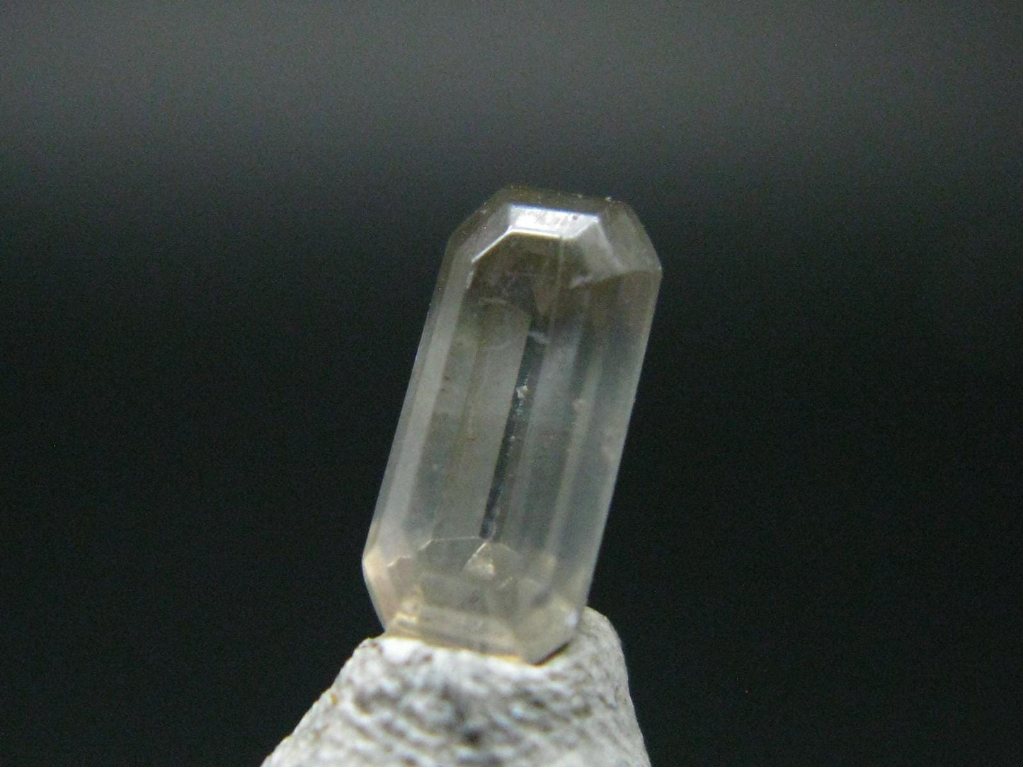 1.63 Carat Rare Gem Phosgenite Cut Stone From Italy