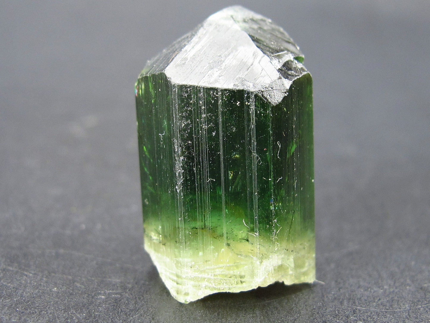 Green Tourmaline Crystal From Brazil - 0.7" - 27 Carats