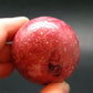 Rare Red Thulite Sphere Ball From Norway - 1.6" - 111.27 Grams