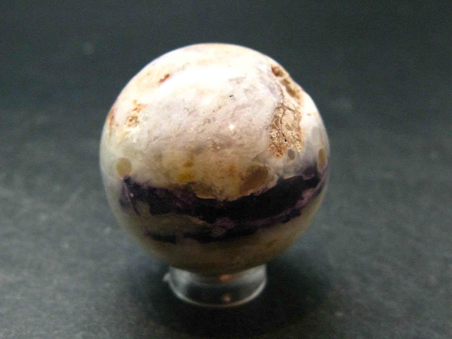 Natural Tiffany Stone Violet Opal polished Sphere Ball from USA - 1.3" - 47.61 Grams