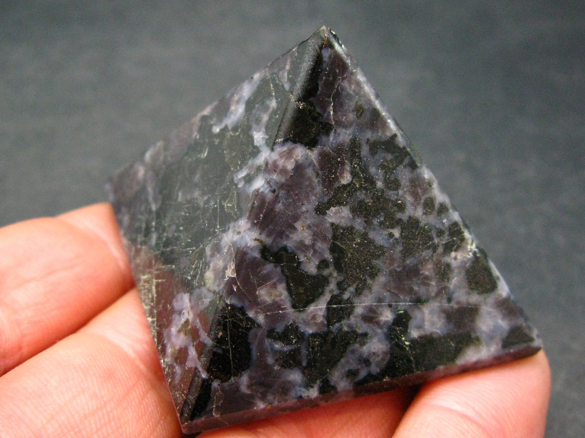 Merlinite Pyramid Rare Mystic Merlinite Pyramid from Indian Ocean - 1.8