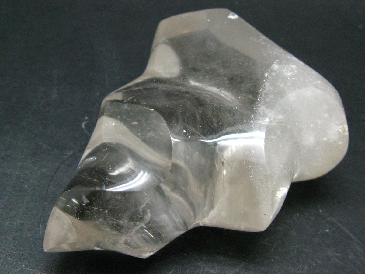 Fine Quartz Flame Polished Stone From Madagascar - 2.6" - 270.45 Grams