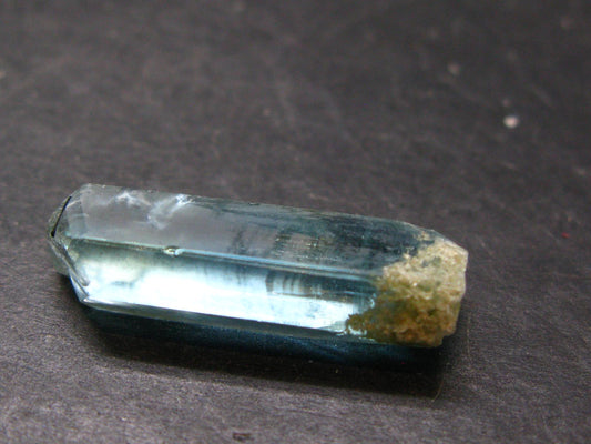Gem Aquamarine Crystal Blue Beryl From Vietnam - 5.11 Grams - 1.3"