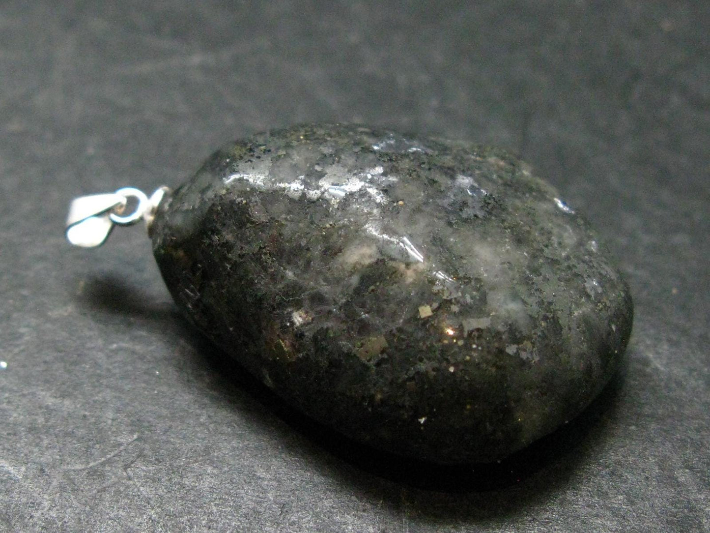 Healers Gold Silver Pendant From USA - 1.6" - 17.61 Grams