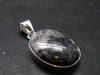 Pinolite Silver Plated Pendant from Austria - 1.4" - 5.65 Grams