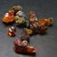 Rare Lot of 10 Zincite Crystals from Poland - 112.50 Carats