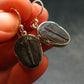 Trilobite Silver Earrings from USA - 1.3" - 4.38 Grams