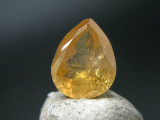 Rare Scheelite Gem Cut Stone from China - 2.36 Carats