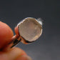 Phenakite Phenacite Crystal Silver Ring From Russia - Size 8 - 1.84 Grams
