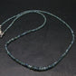 Extremely Rare Alexandrite Necklace - 19" - Rondelle Facetted Beads - 40 Carats