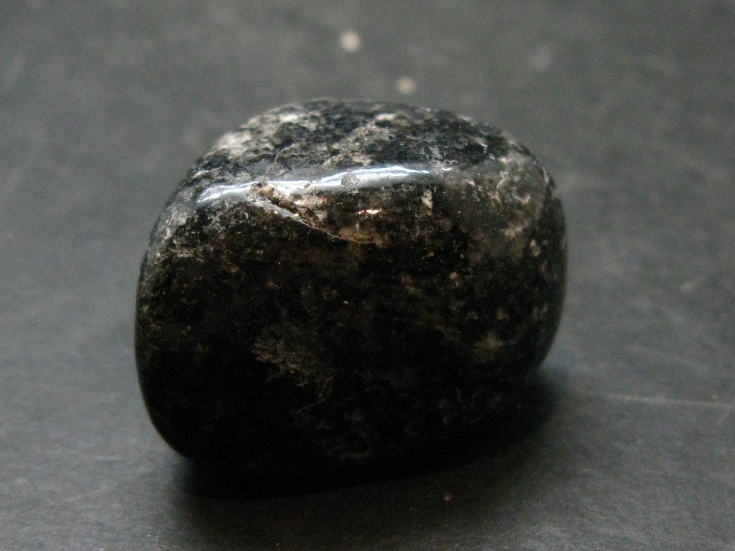 Rare Impactite Tumbled Stone From Norway - 1.0" - 26.17 Grams