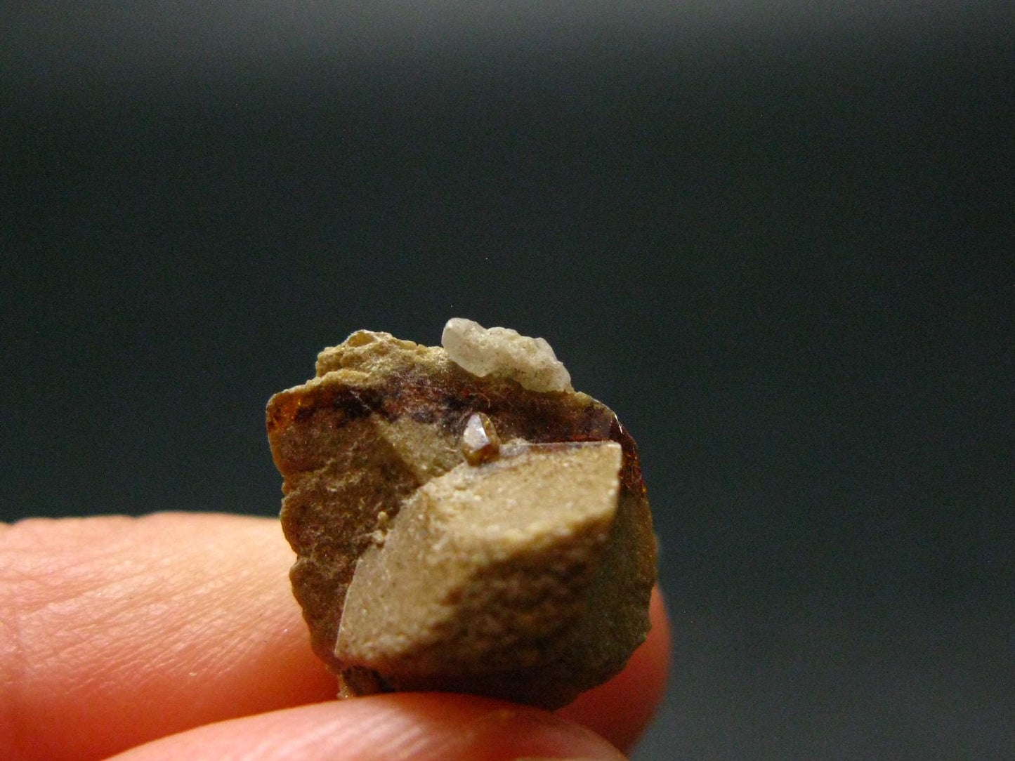 Rare Monazite Crystal From Brazil - 0.6" - 2.40 Grams