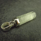 Gem Libyan Desert Glass Tektite Pendant Sterling Silver from Libya - 1.3" - 2.51 Grams