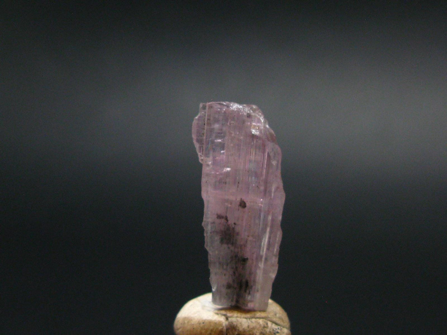 Tanzanite Gem Untreated Pink Crystal From Tanzania - 7.15 Carats -0.8"