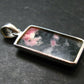 Rare Pink Tugtupite Sterling Silver Pendant From Greenland - 1.4" - 4.21 Grams