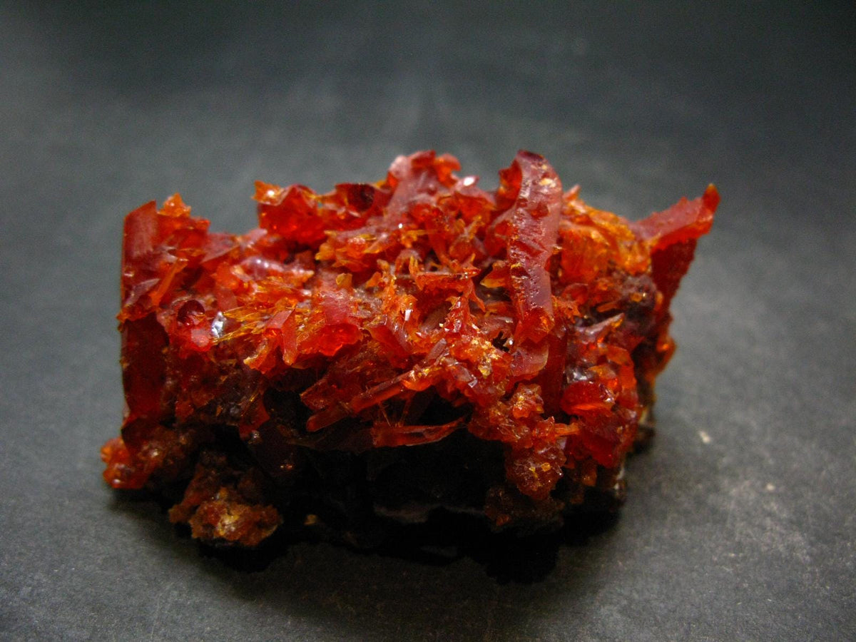 Stunning Fire Red Zincite Zinkite Cluster From Poland - 2.9" - 231.0 Grams
