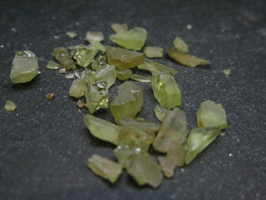 Lot of Chrysoberyl Crystals and Offcuts From Brazil - 9.25 Carats