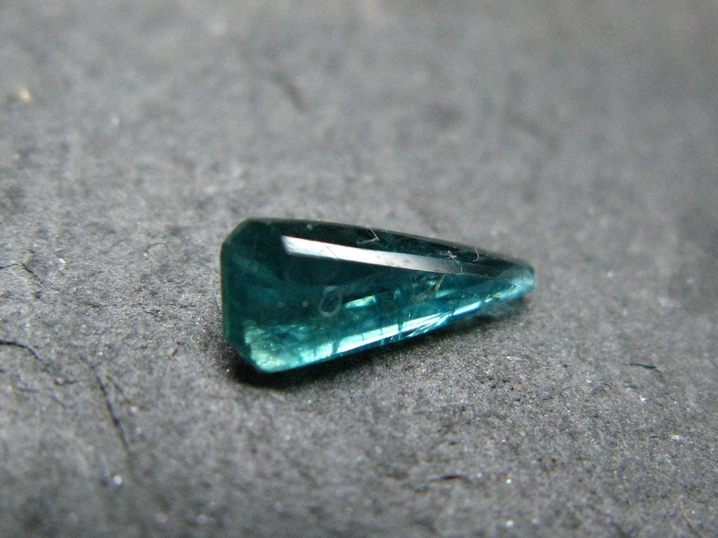 Extremely Rare Grandidierite Cut Stone From Madagascar - 0.35 Carats