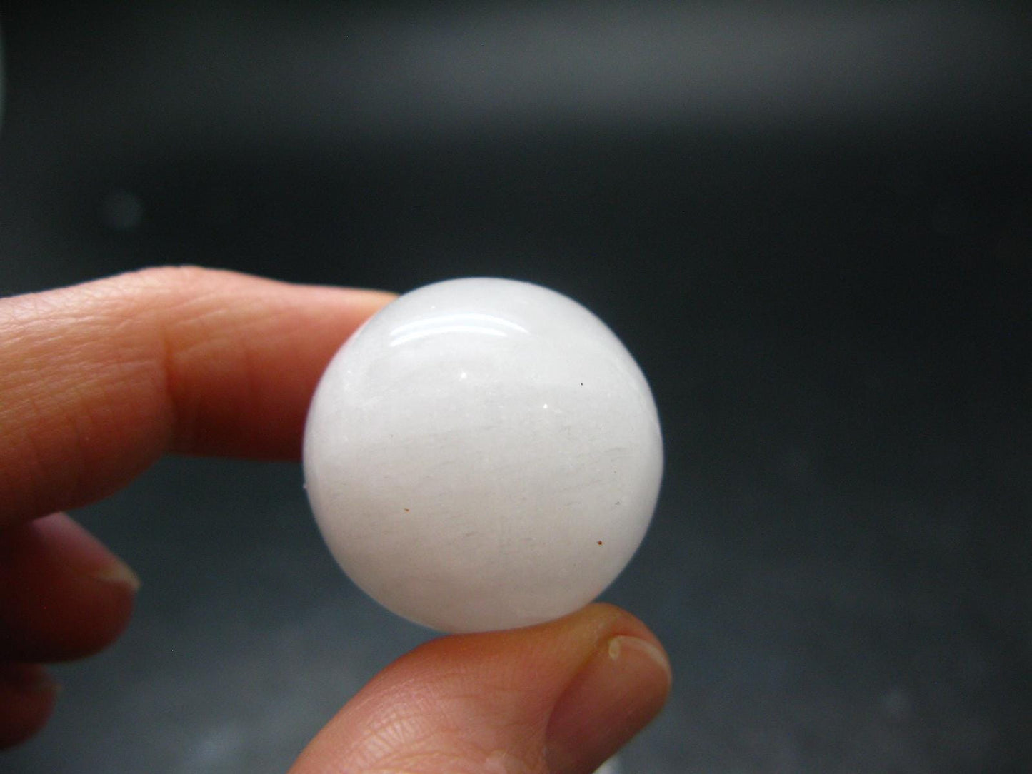 Rare Cryolite Sphere Ball From Greenland - 0.9" - 22.42 Grams