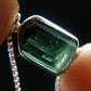 Green Tourmaline Silver Bracelet From Brazil - 4.33 Grams