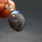 Gem Blue Sapphire Corundum Crystal Silver Pendant From Sri Lanka - 15.5 Carats