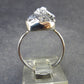 Large Meteorite Campo Del Cielo Sterling Silver Ring from Argentina - 4.90 Grams - Size 6