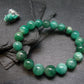 Emerald Gem Genuine Bracelet ~ 7 Inches ~ 10mm Round Beads