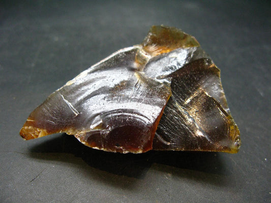 Rare Large Blue Amber Raw Piece Fluorescent From Indonesia - 2.6" - 25.17 Grams