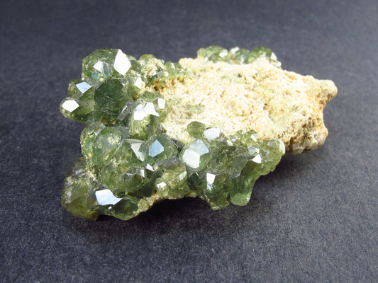 Rare Demantoid Garnet Cluster from Madagascar - 2.3" - 38.8 Grams