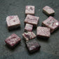 Nice Lot of 10 Polished Bixbite Red Emerald Beryl Crystals From Utah USA - 17.75 Carats