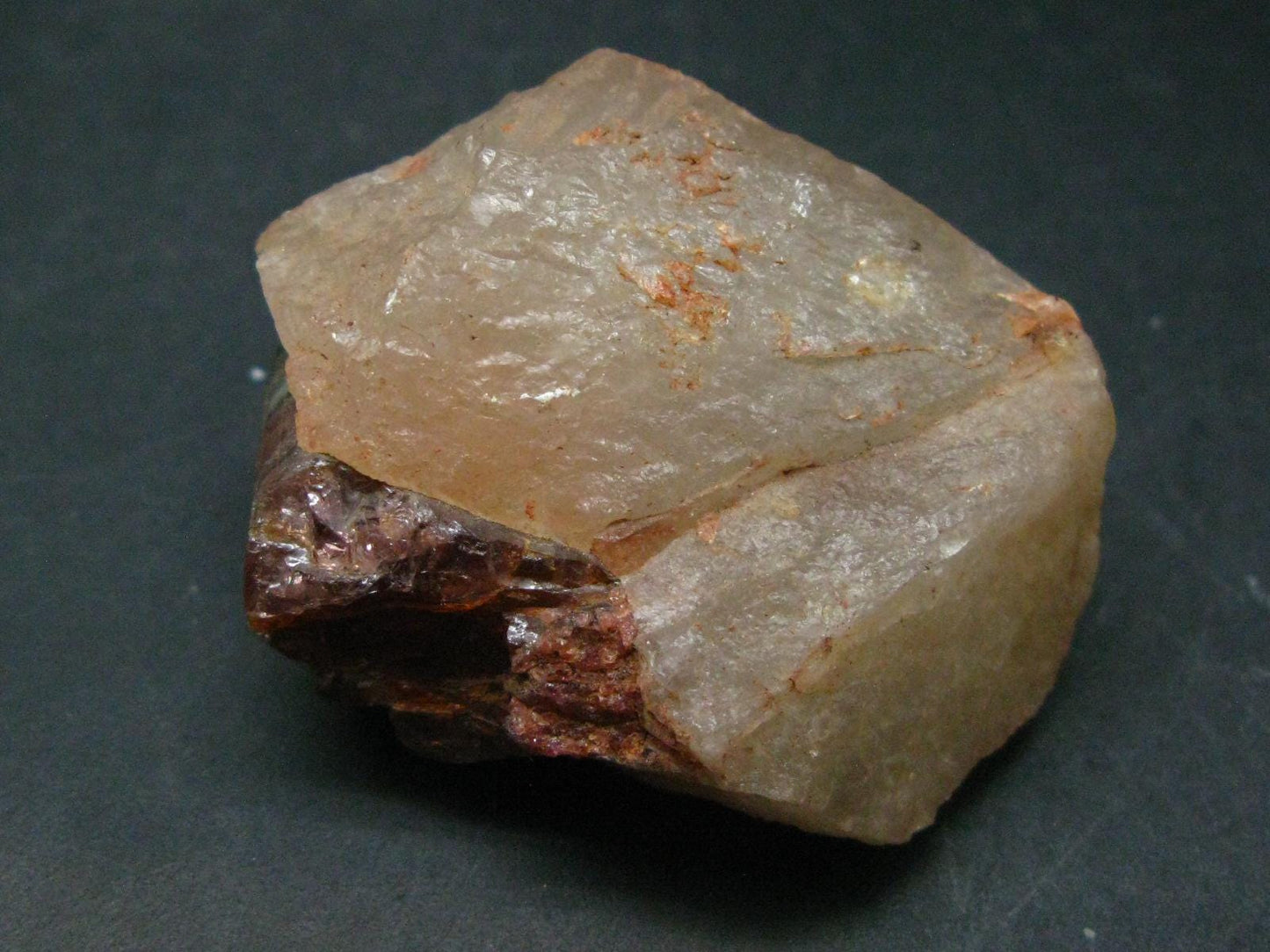 Watermelon Tourmaline in Quartz Cluster From Madagascar - 2.1" - 79.6 Grams