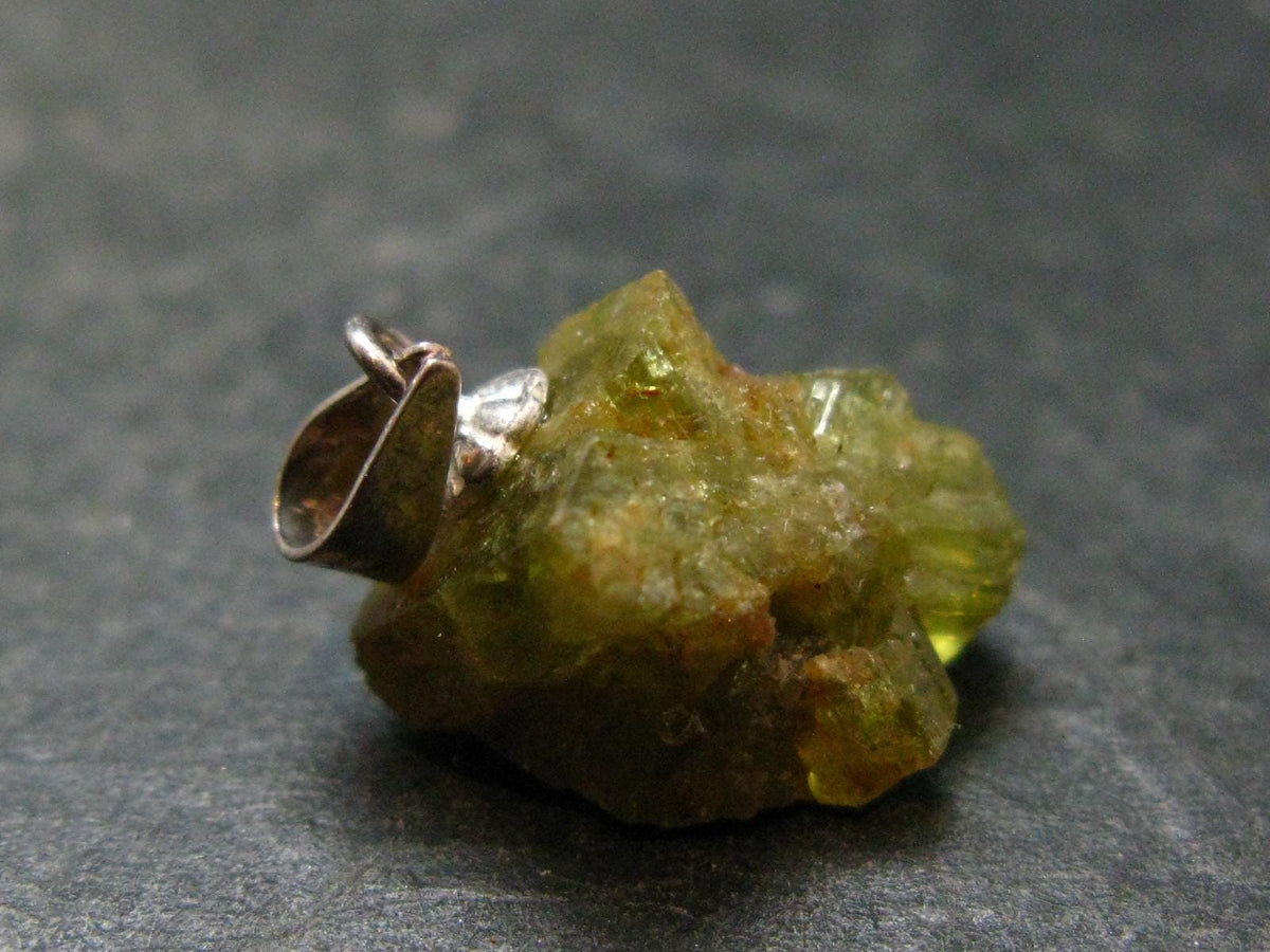 Large Chrysoberyl Pendant From Madagascar - 0.7" - 1.92 Grams