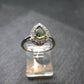 Moldavite Sterling Silver Ring From Czech Republic - Size 6 - 2.21 Grams