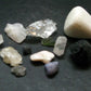 Synergy 12 Set Phenakite Moldavite Natrolite Petalite Danburite Tektite Scolecite Herderite Tanzanite Brookite 55.84 Gr