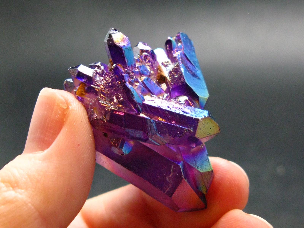 Aura Quartz Cluster From Brazil - 1.5" - 23.19 Grams