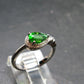 Helenite Gaia Stone Gem Sterling Silver Ring From Washington - Size 6 - 0.80 Carats