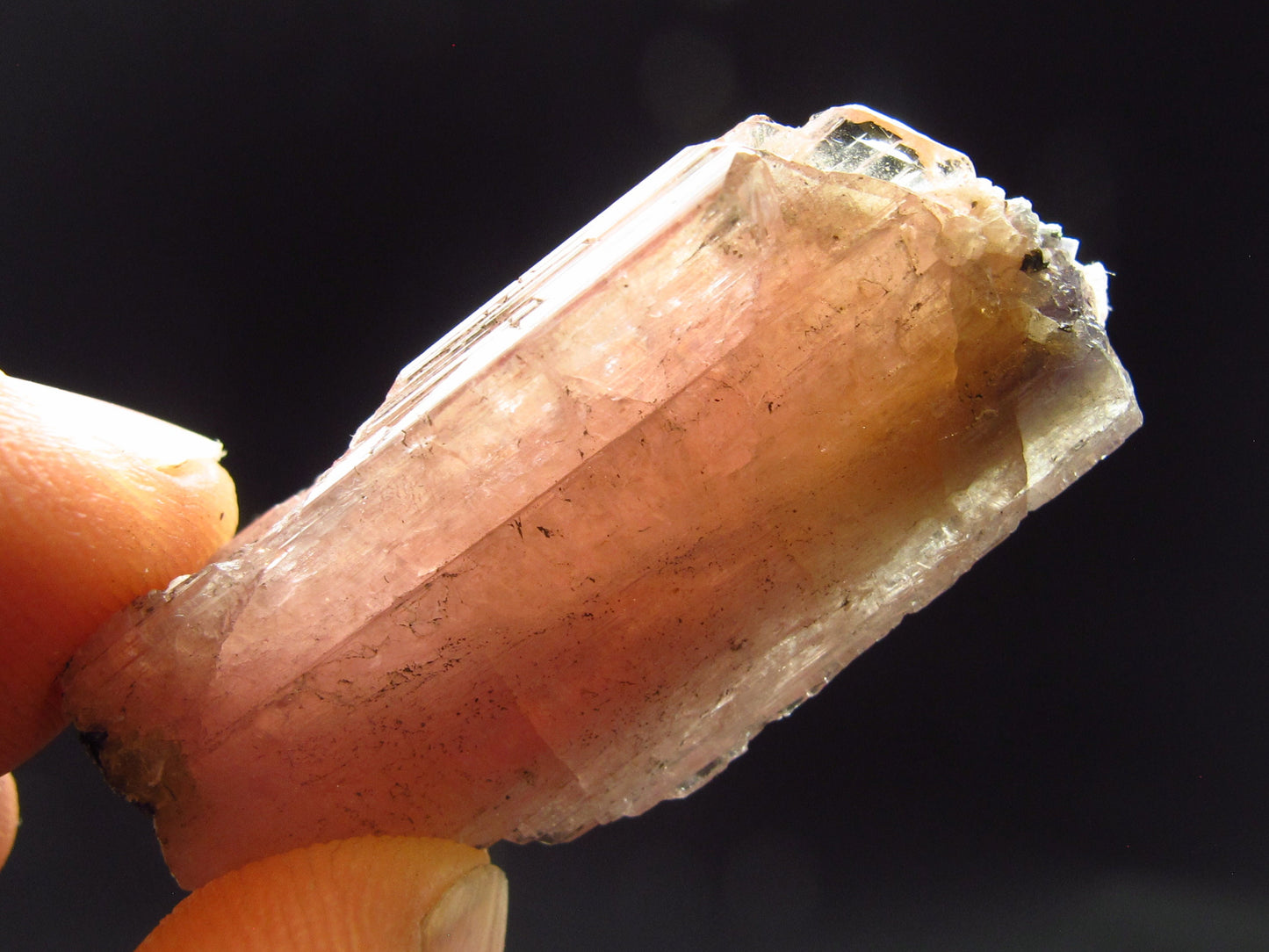 Tanzanite Gem Untreated Pink Crystal From Tanzania - 64.25 Carats - 1.6"