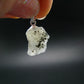 Phenakite Phenacite Crystal Silver Pendant From Russia - 0.8" - 1.85 Grams