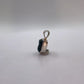 Grandidierite Natural Crystal Pendant Deep Blue Green Stone Silver Necklace Gift