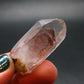 Phantom Hematite in Quartz Crystal From India - 1.5" - 12.33 Grams