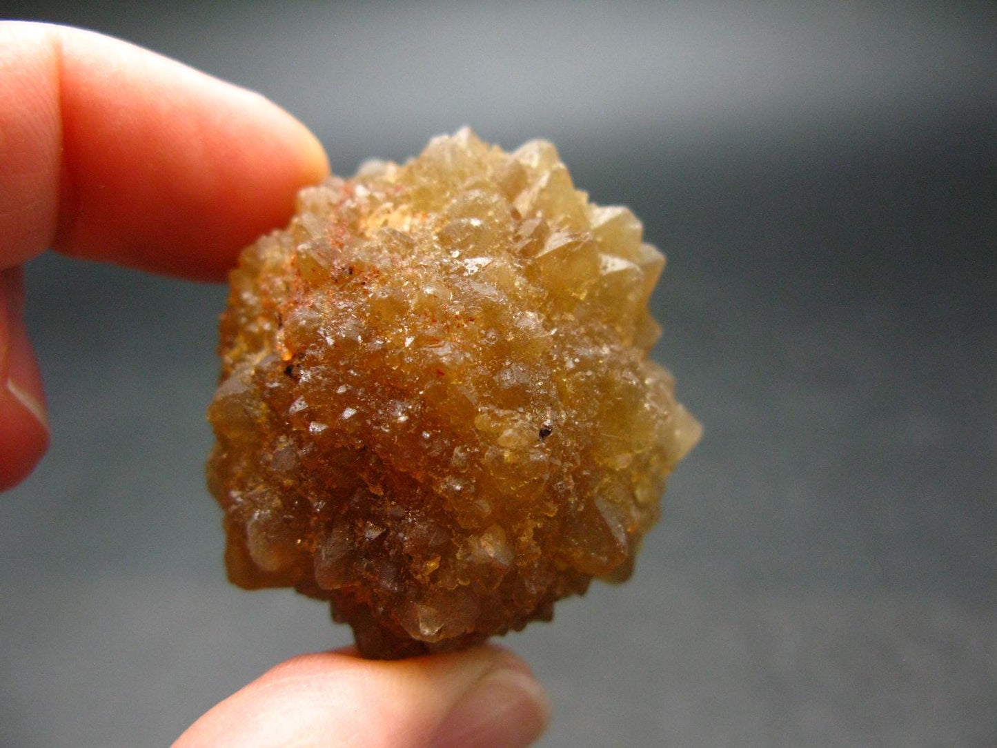 Nice Untreated Unheated Citrine Cluster from Morocco - 41.16 Grams - 1.5"