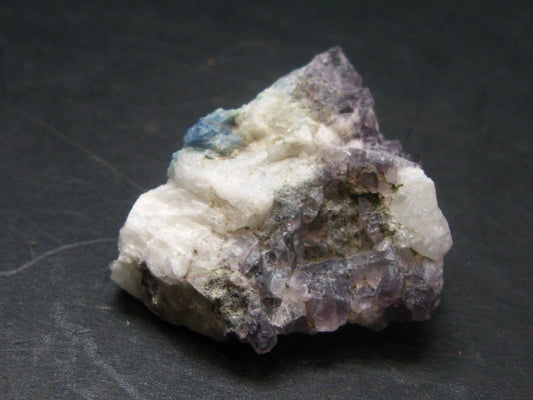 Extremely Rare Phenakite Phenacite, Fluorite & Beryl Crystal from Russia - 17.19 Grams - 1.2"