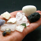 Synergy 12 Set Phenakite Moldavite Natrolite Petalite Danburite Tektite Scolecite Herderite Tanzanite Brookite 64.49 Gr