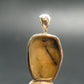 Phenakite Phenacite Silver Pendant from Brazil - 1.0 Inches - 3.34 Grams